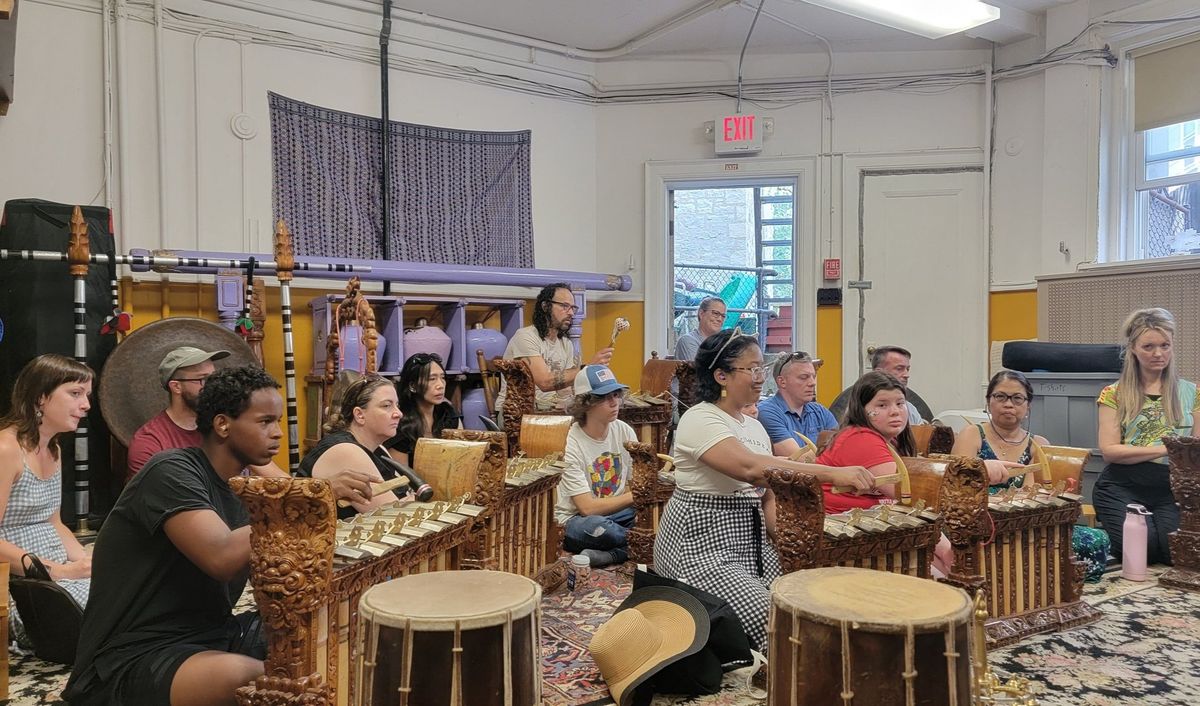 Beginner Balinese Gamelan with Tom Torrisi!