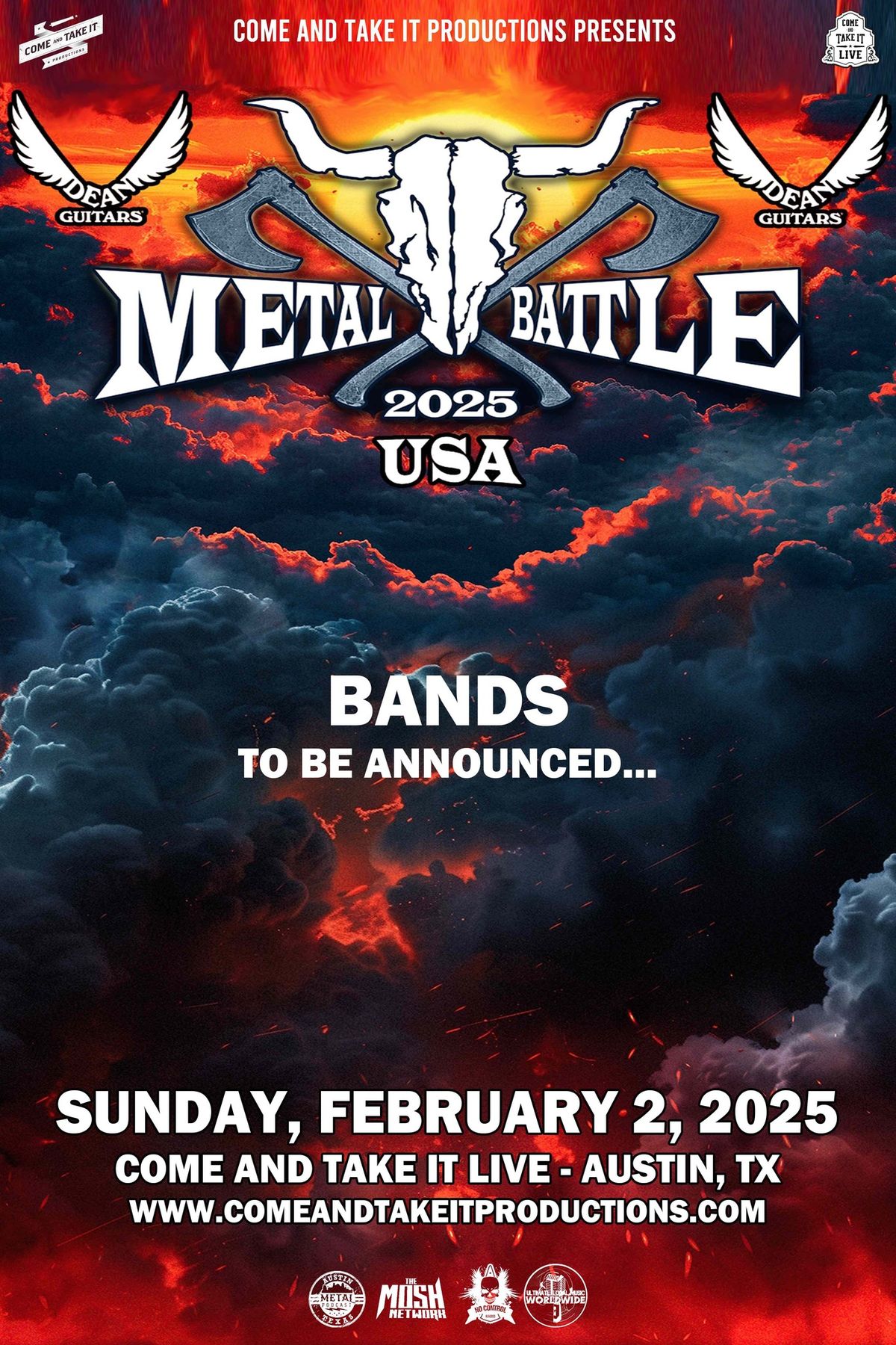 WACKEN METAL BATTLE USA: Austin Regional at Come and Take It Live!