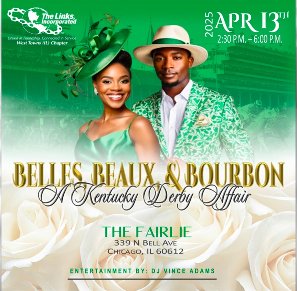 BELLES, BEAUX & BOURBON - A KENTUCKY DERBY AFFAIR