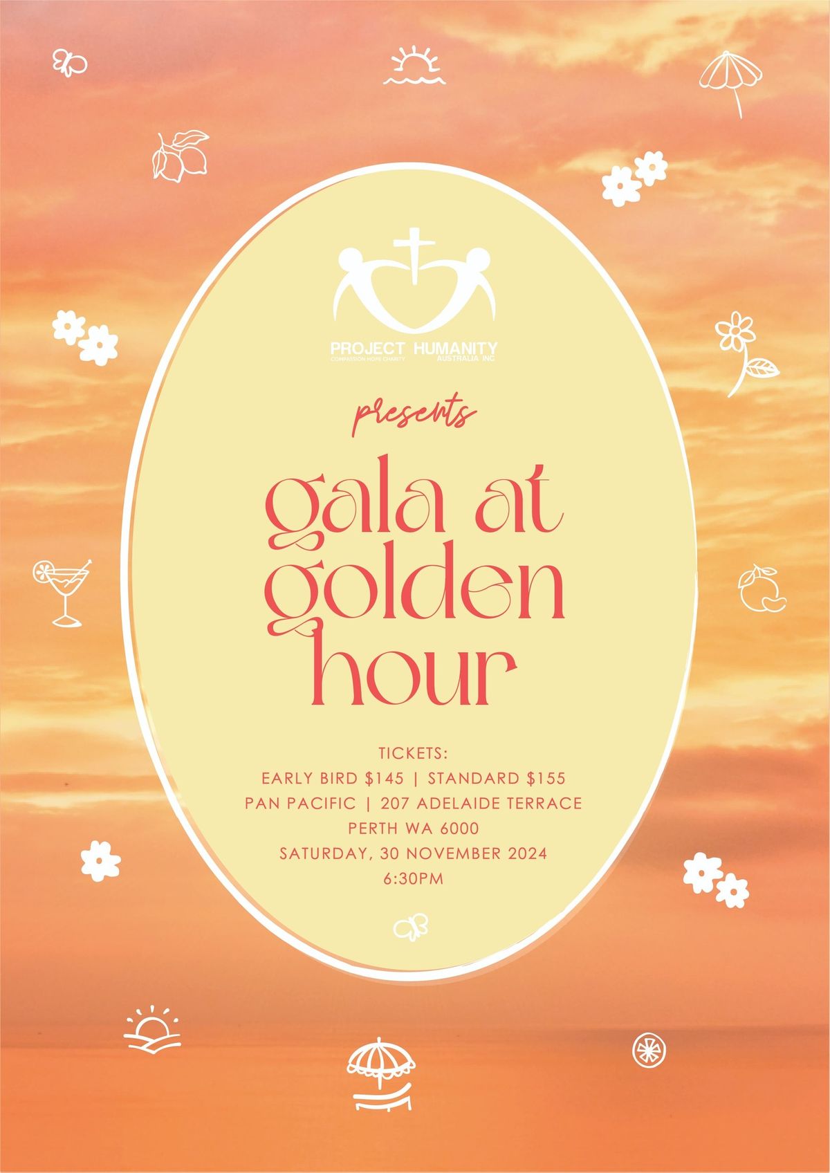 Gala at Golden Hour: A Charity Event by Project Humanity Australia Inc.