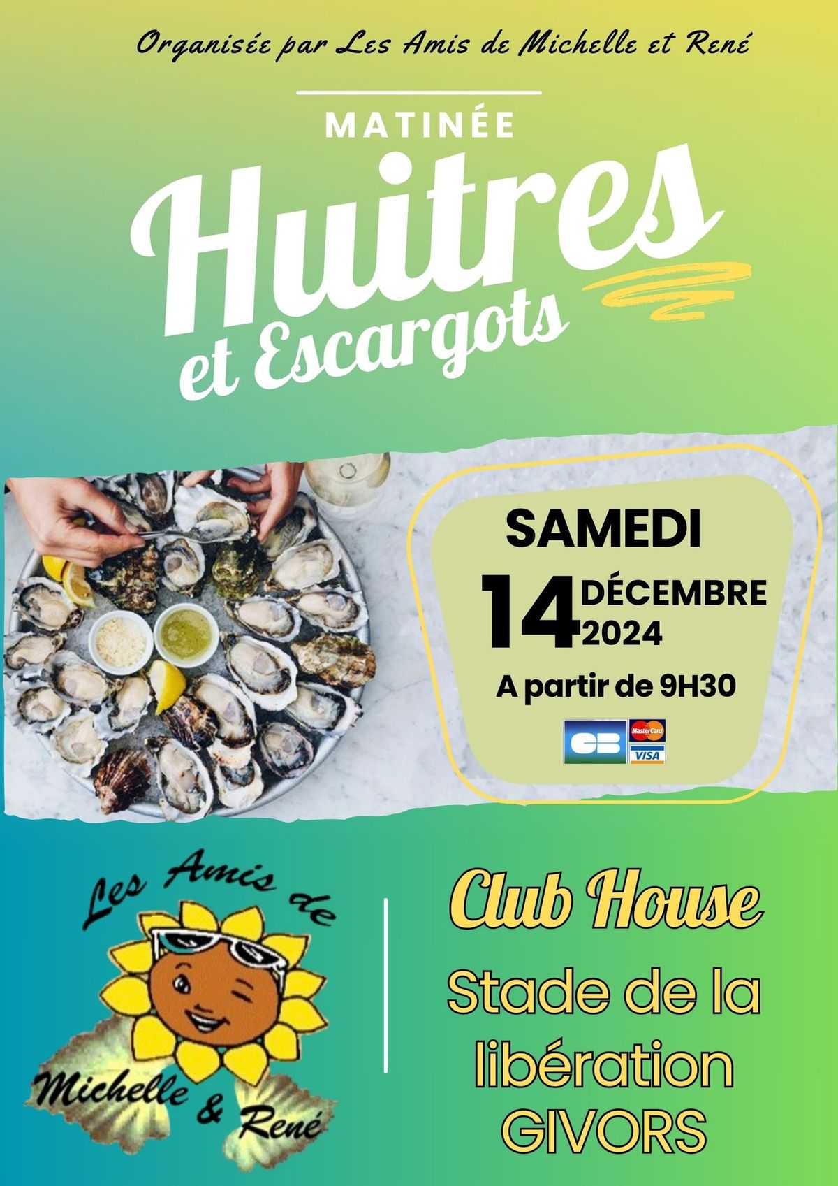 Matin\u00e9e Huitre\/Escargots