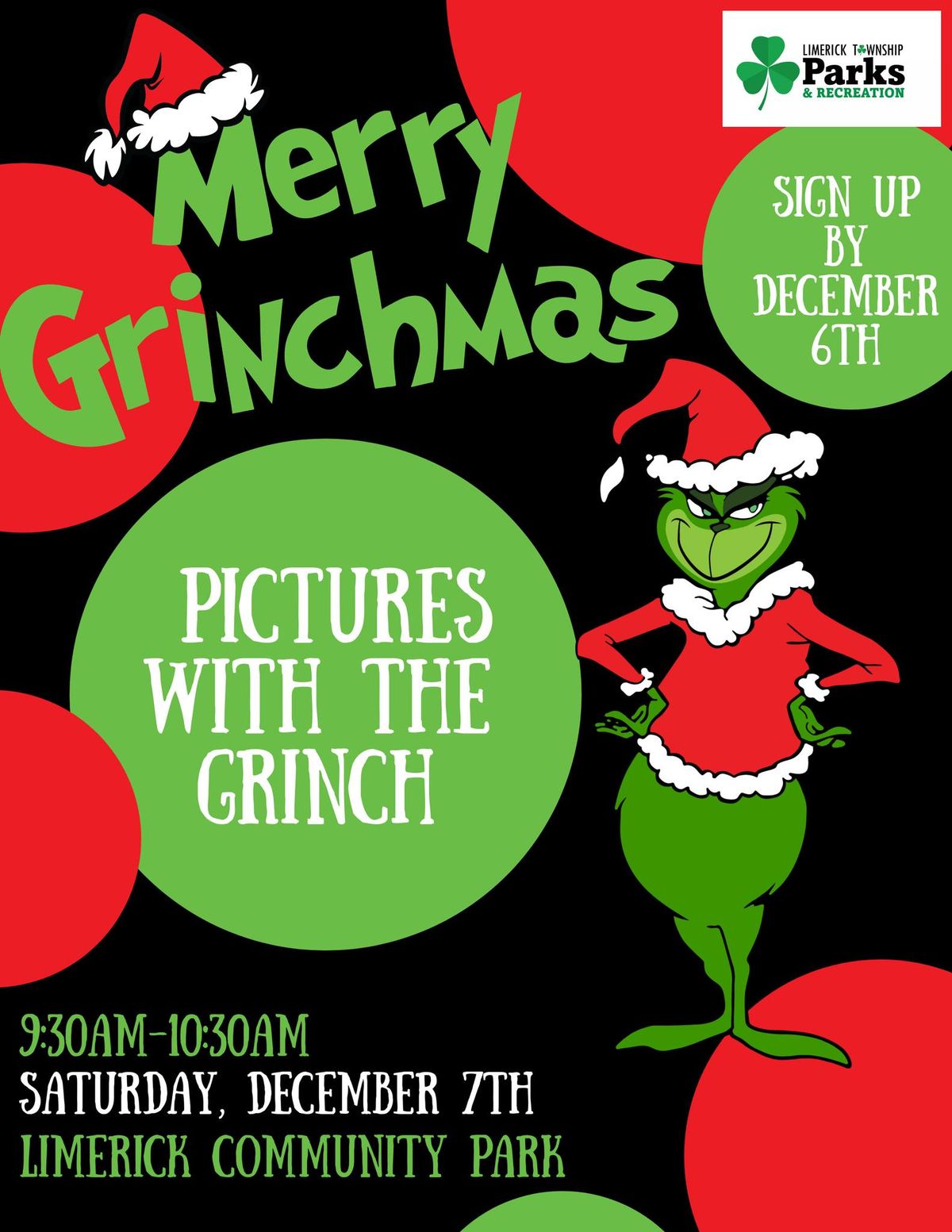 Pictures with the Grinch