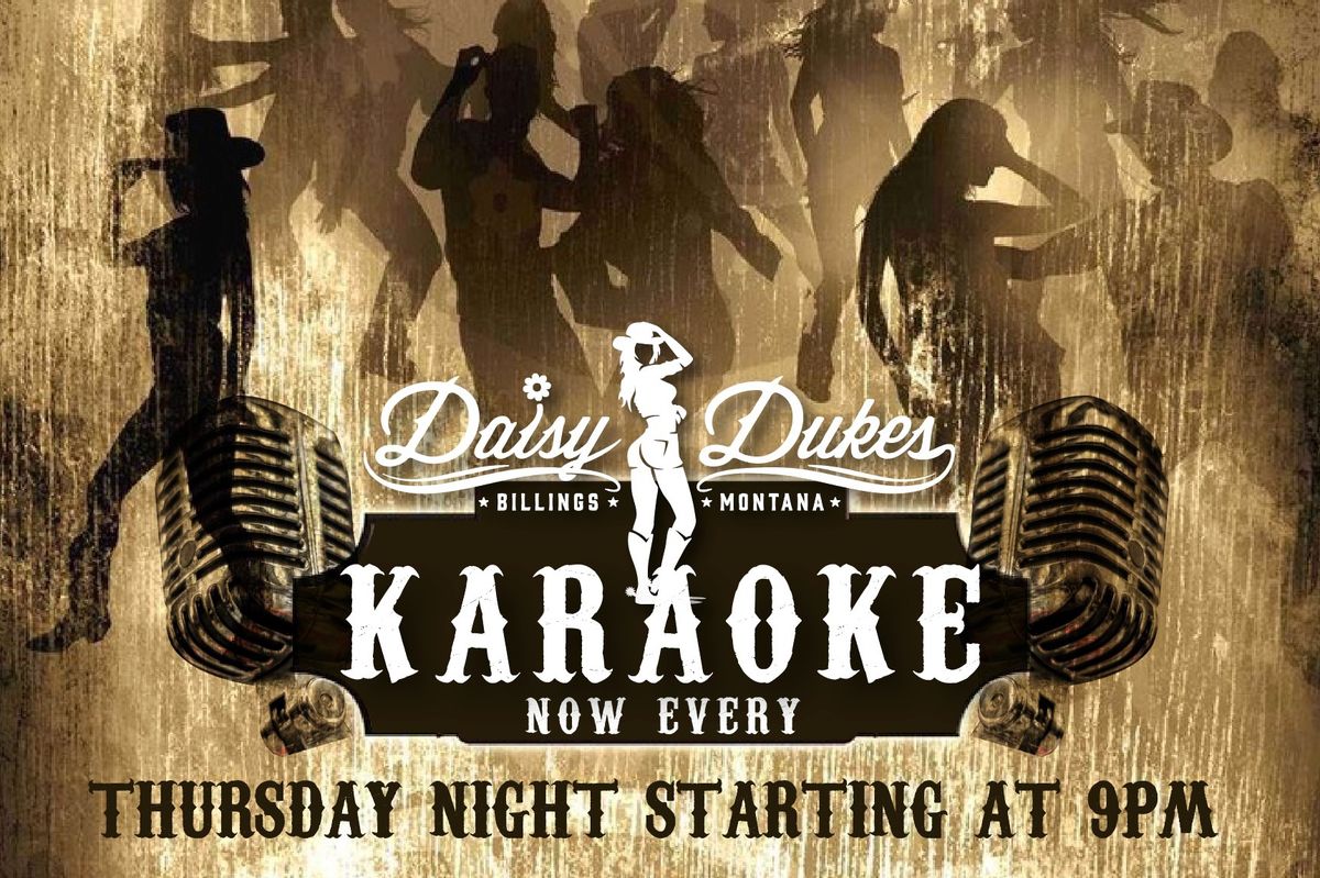 Karaoke Every Thursday Night!! 