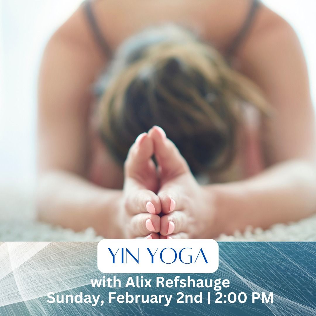 Yin Yoga Pop Up with Alix