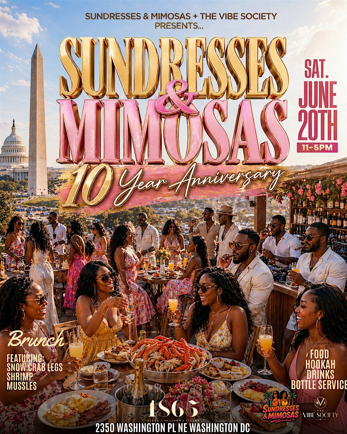 Sundresses & Mimosas Brunch 10 Year Anniversary
