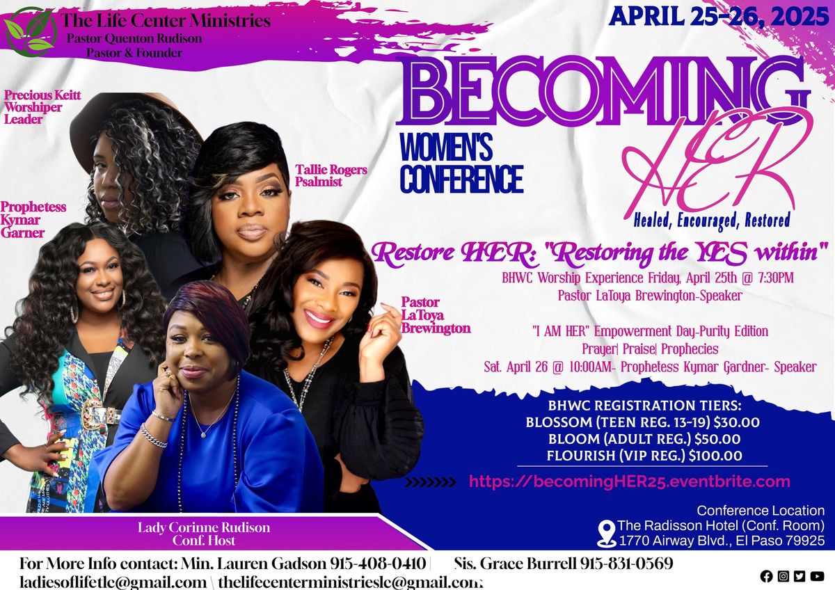 "Becoming HER" Women's Conference |I AM HER Empowerment 2025