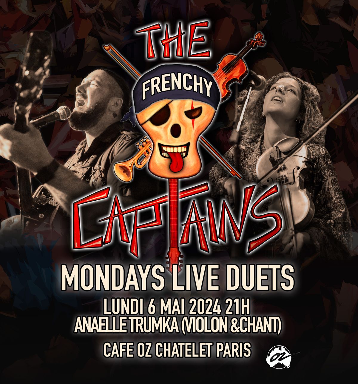 Frenchy Captains Live Duets avec Ana\u00eblle Trumka