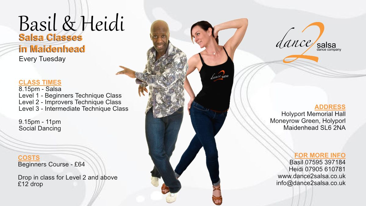 Salsa Weekly Classes in Maidenhead