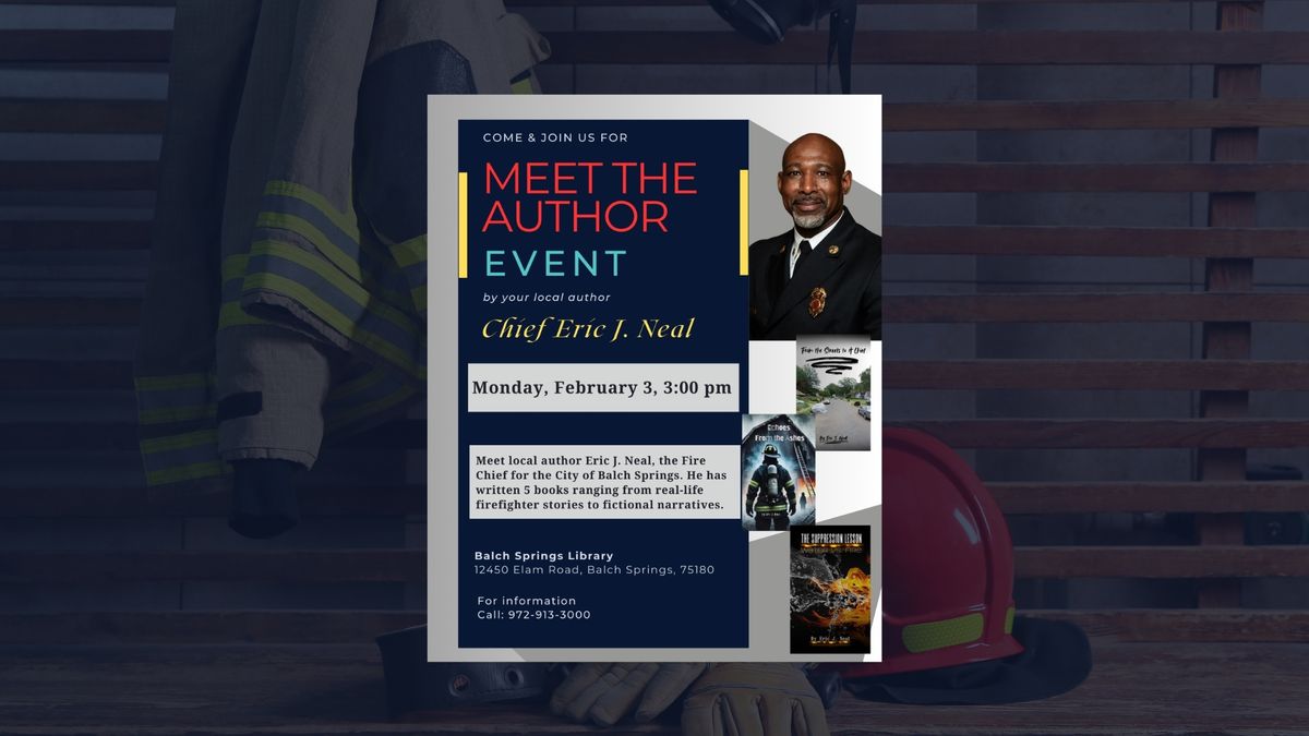 Meet the Author Event - Chief Eric J. Neal