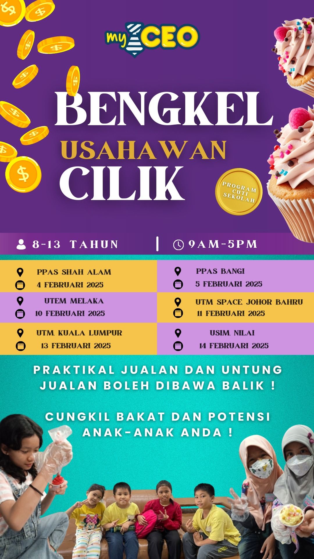 BENGKEL USAHAWAN CILIK @ UTM KUALA LUMPUR