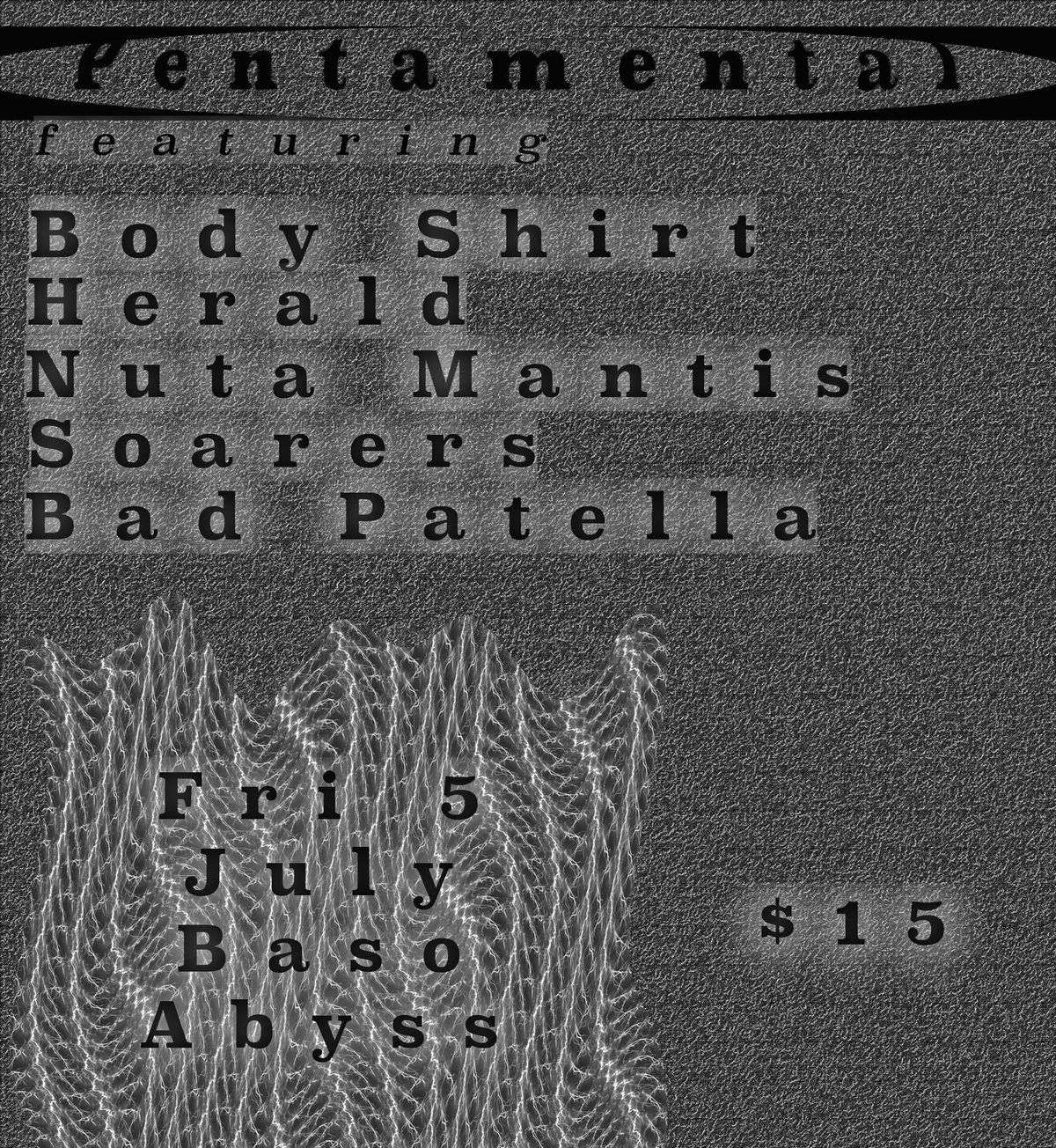Pentamental! Body Shirt & Friends!