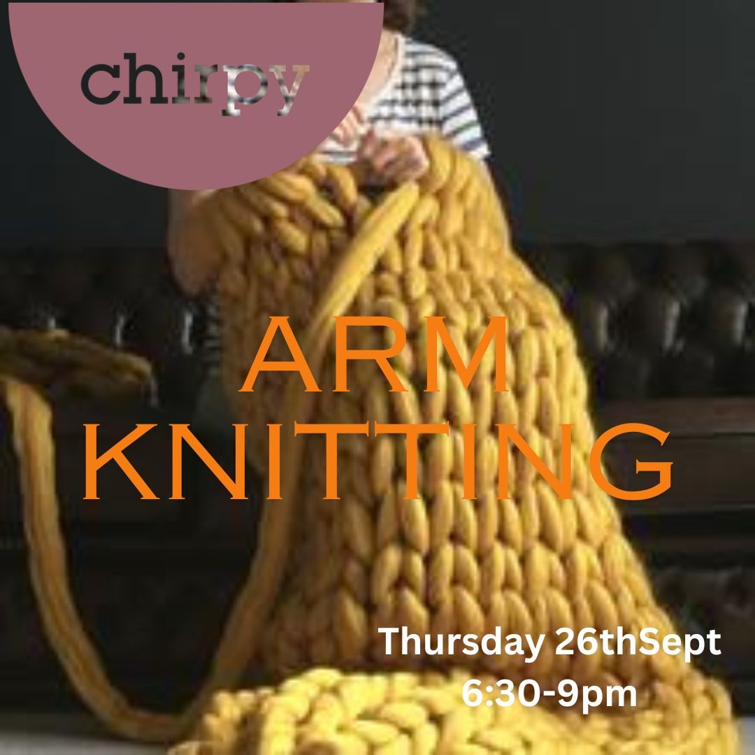 Arm Knitting with Mizz Knits 