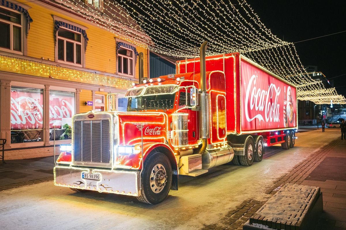 Coca-Cola Christmas Caravan kommer til Meny Lerstad\ud83c\udf85\ud83c\udffc