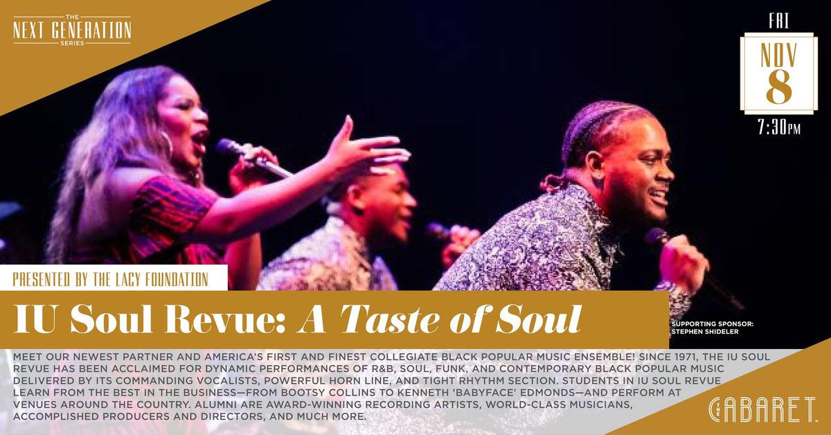 IU Soul Revue: A Taste of Soul