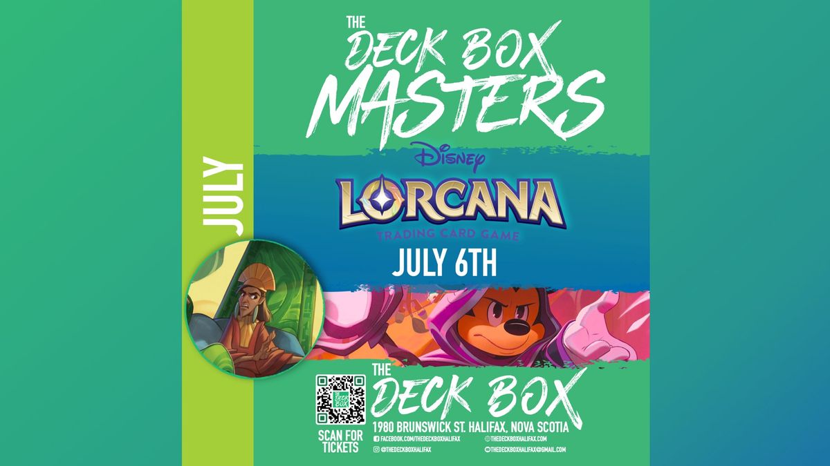 Lorcana Masters (Saturday July 6th @ 1:00pm)