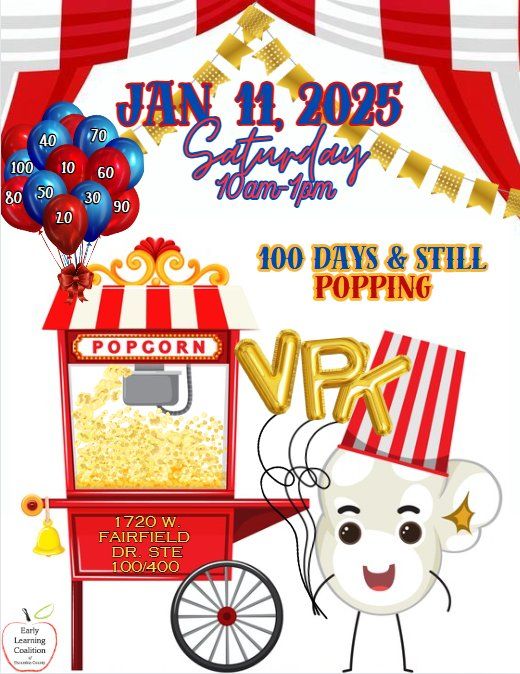 100 Days & Still Popping VPK Kickoff