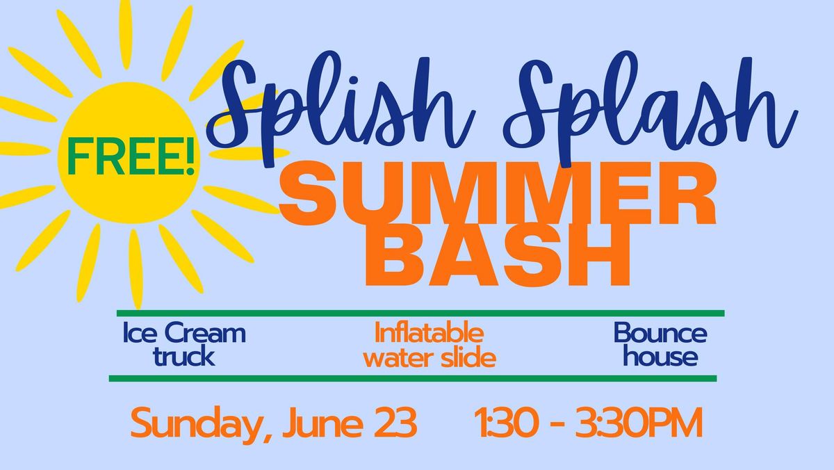 Splish Splash Summer Bash