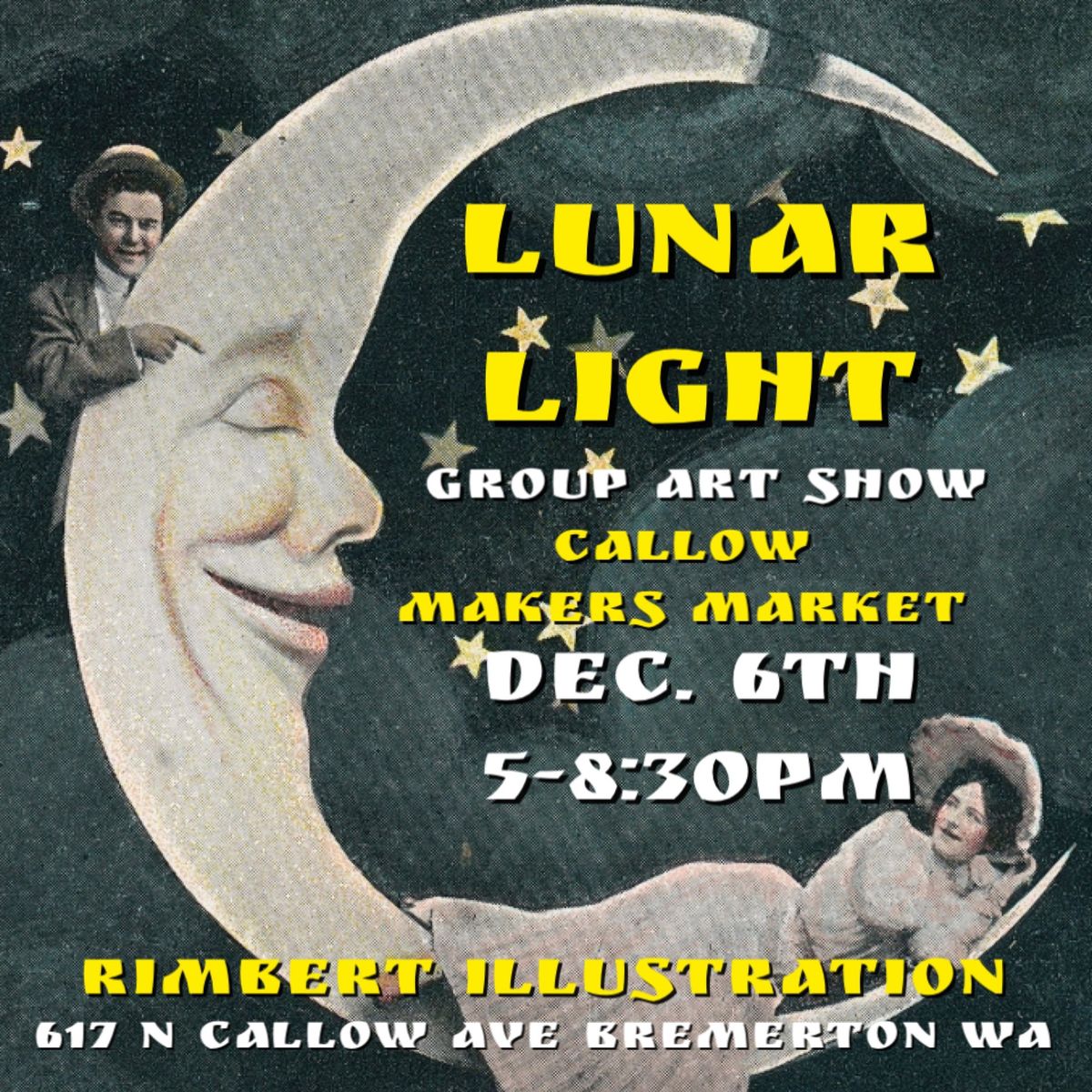 Lunar Light Group Art Show & Callow Makers Market