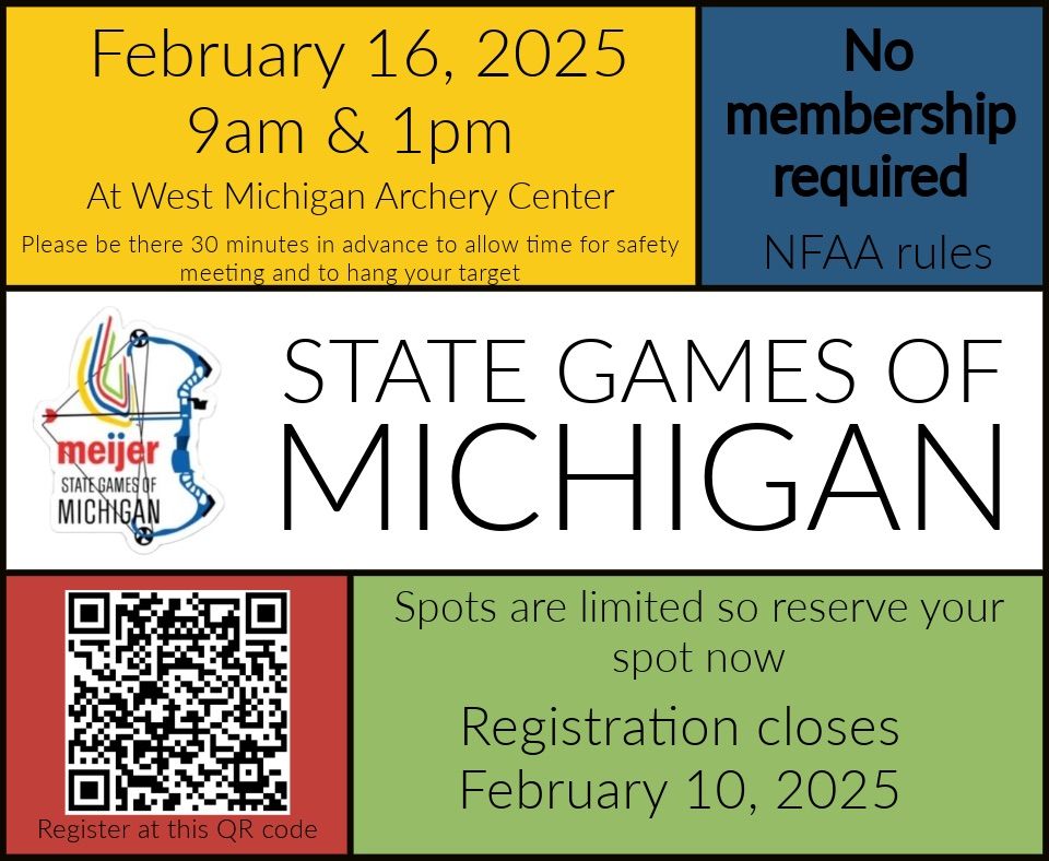 State Games of Michigan - Archery (LP)