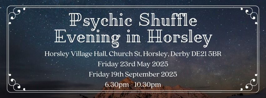 Psychic Shuffle Evening in Horsley