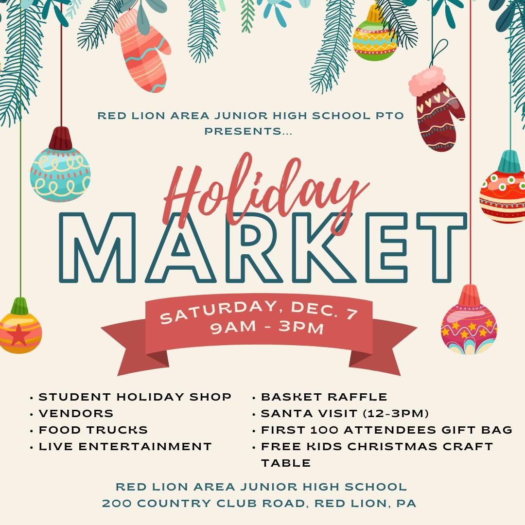 RLAJHS PTO Holiday Market