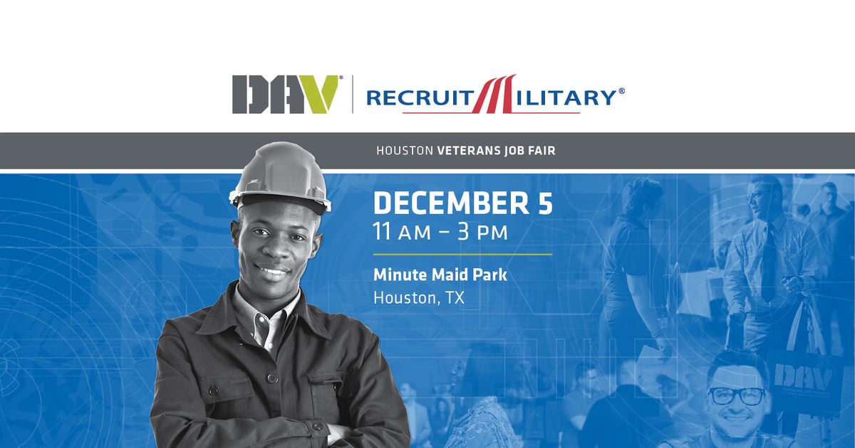 DAV | RecruitMilitary Houston Job Fair