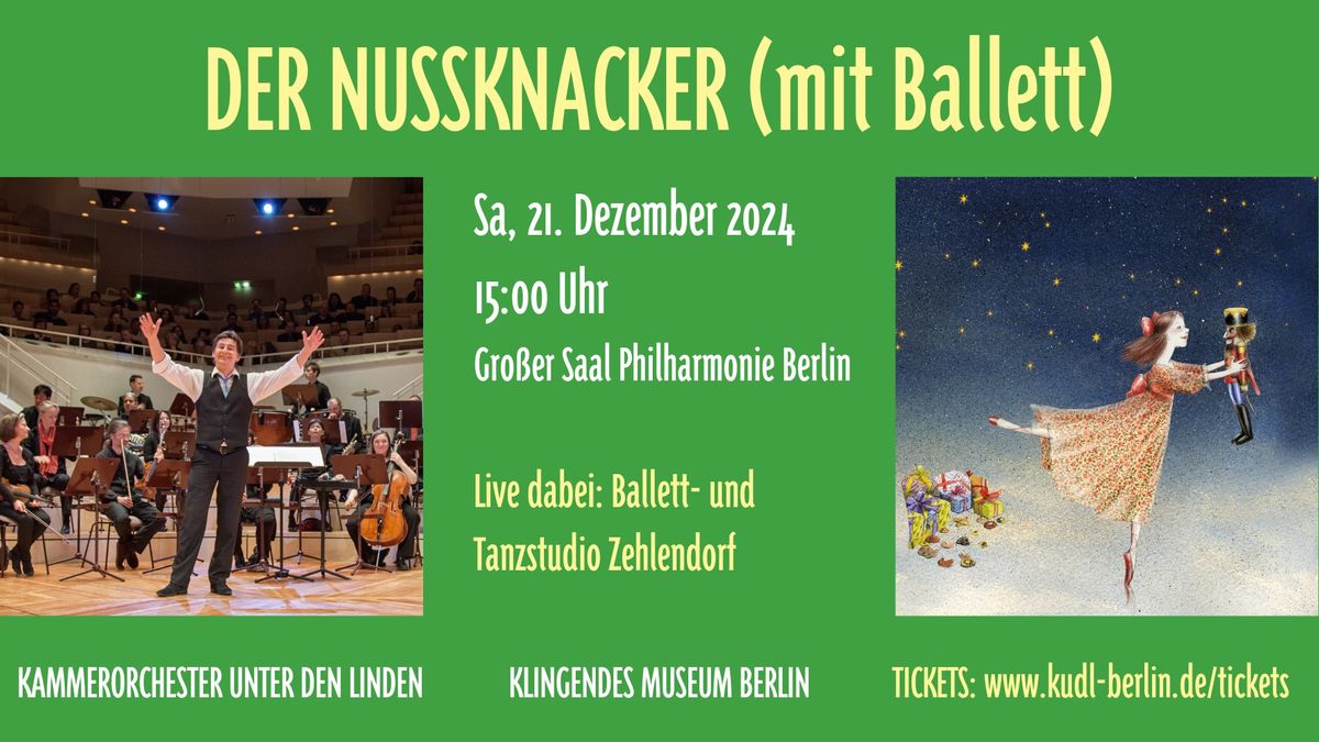 Familienkonzert: Der Nussknacker (mit Ballett)