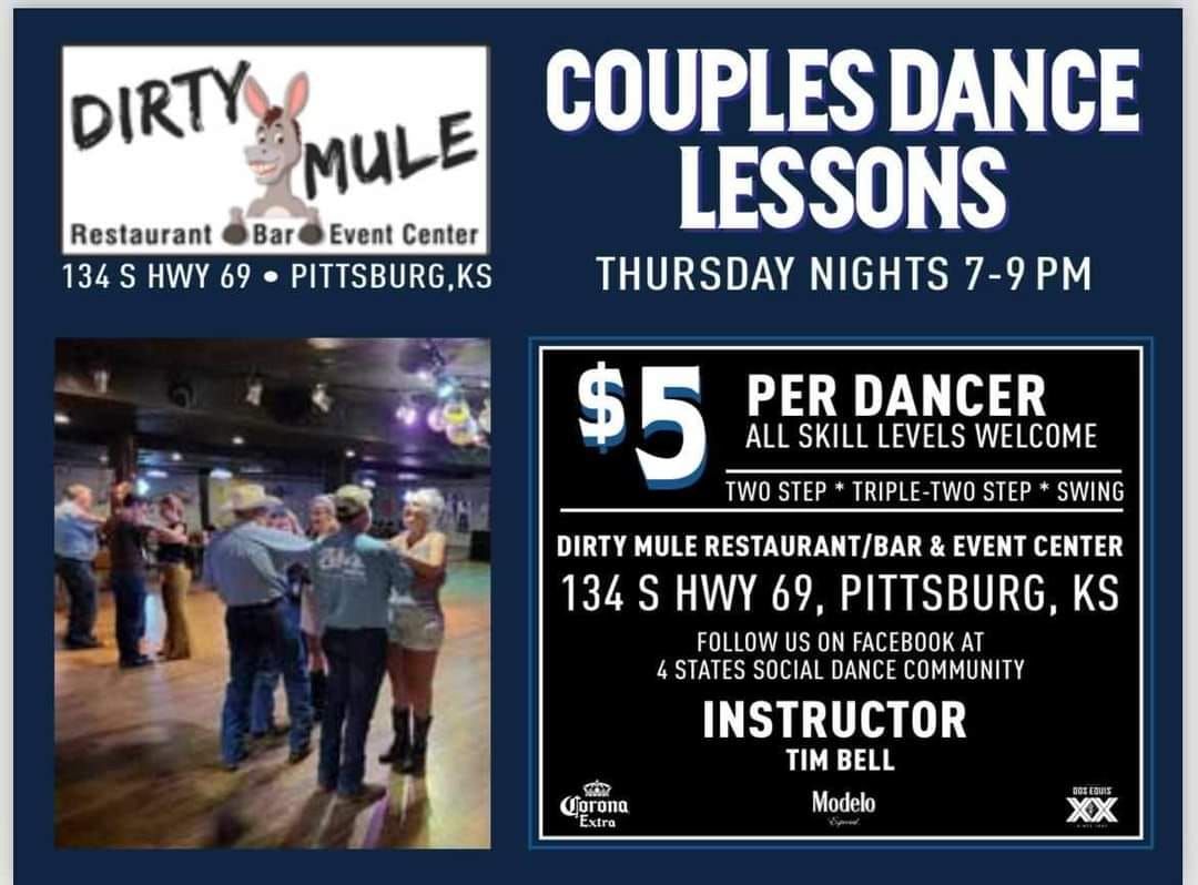 Thursday Night Couples Dance Lessons w\/ Tim Bell