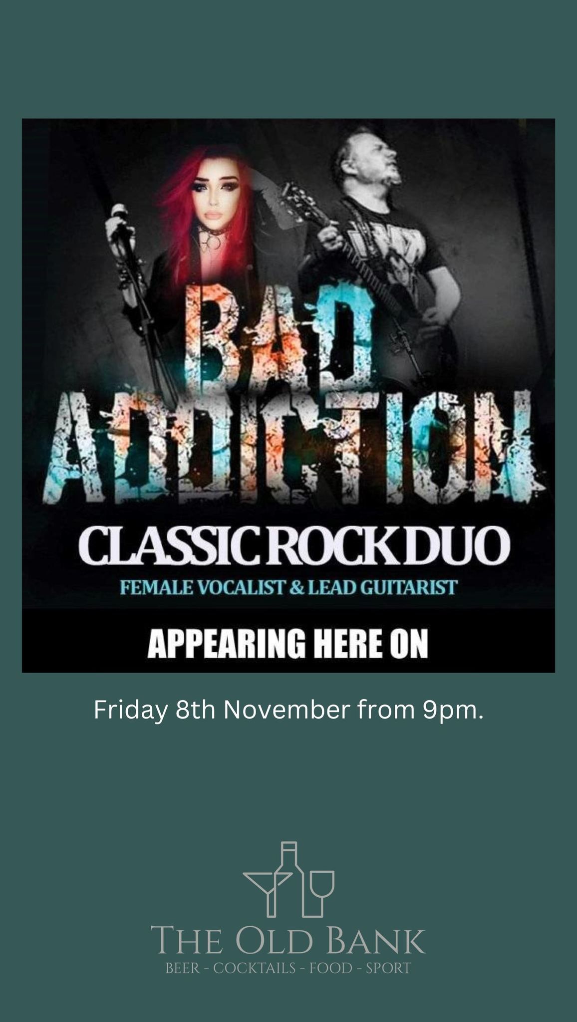 Bad Addiction - Classic Rock Duo