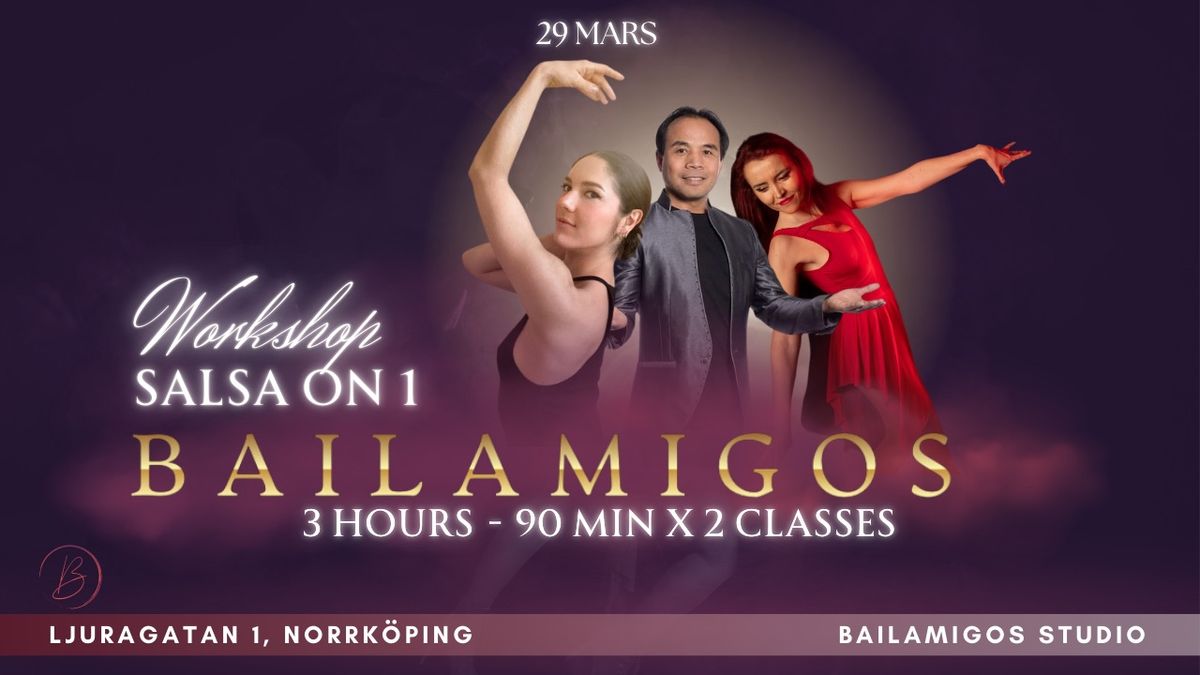 Salsa on 1 workshop | El Mojito events Mexicali Edition | Precioso & Vicky\/Iulia