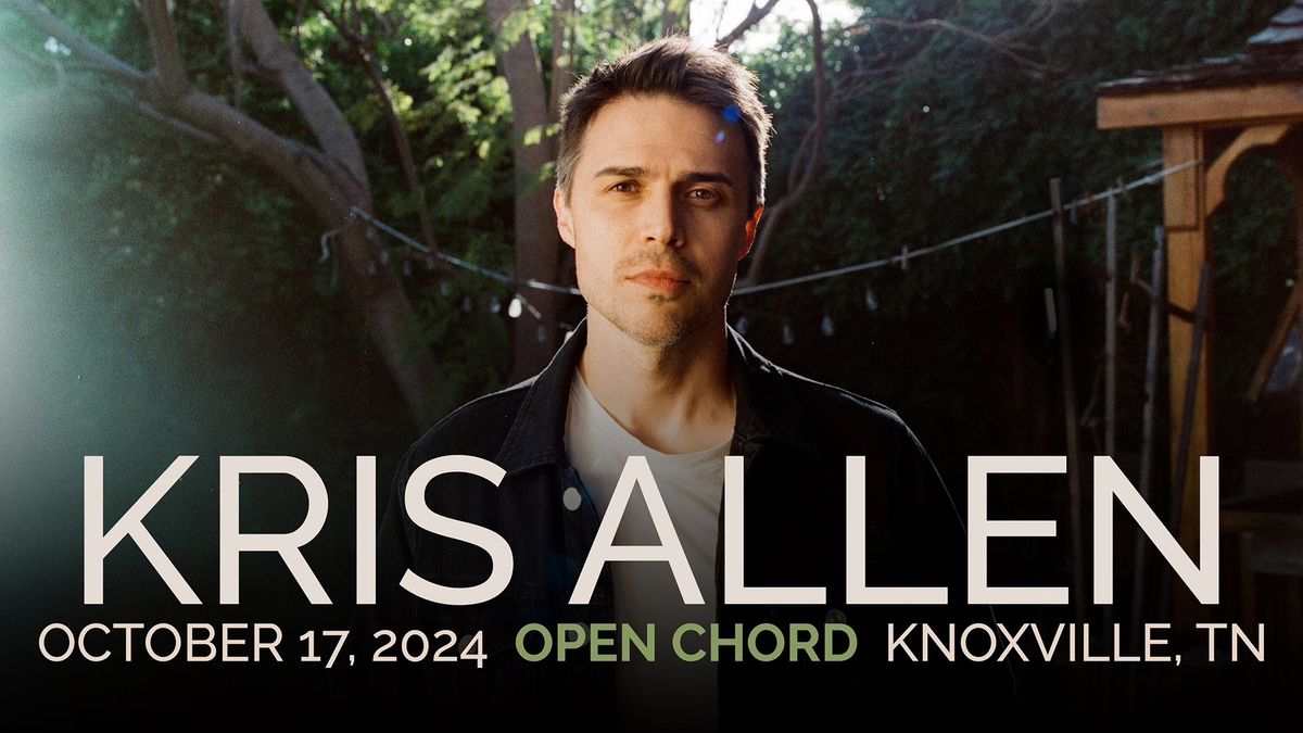 Kris Allen at Open Chord