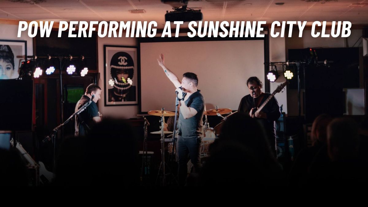 POW Covers Band \ud83d\udca5 | Live Music at Sunshine City Club