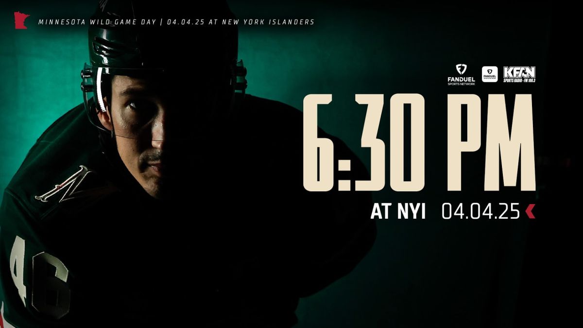 New York Islanders at Minnesota Wild at Grand Casino Arena