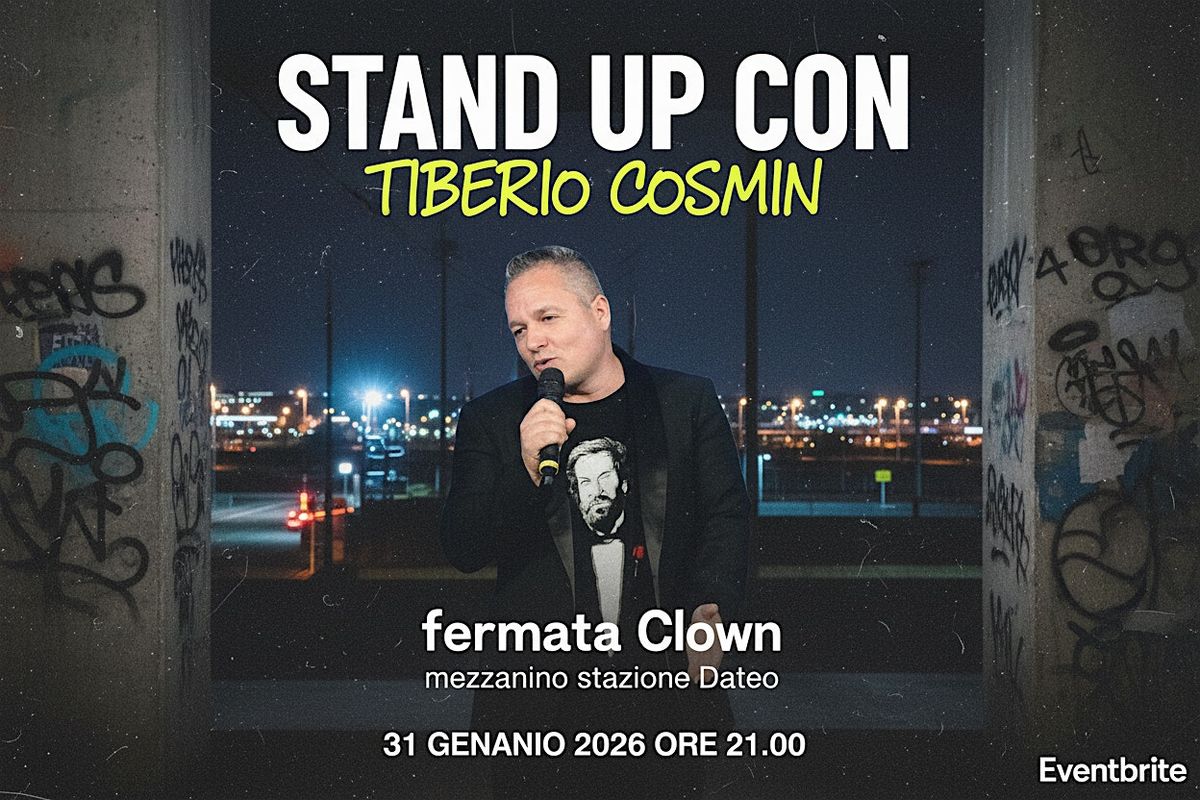 STAND UP COMEDY CON TIBERIO COSMIN