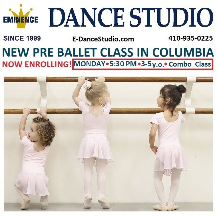 Trial Combo Dance Class in Columbia for Children Aged 3-6 Years