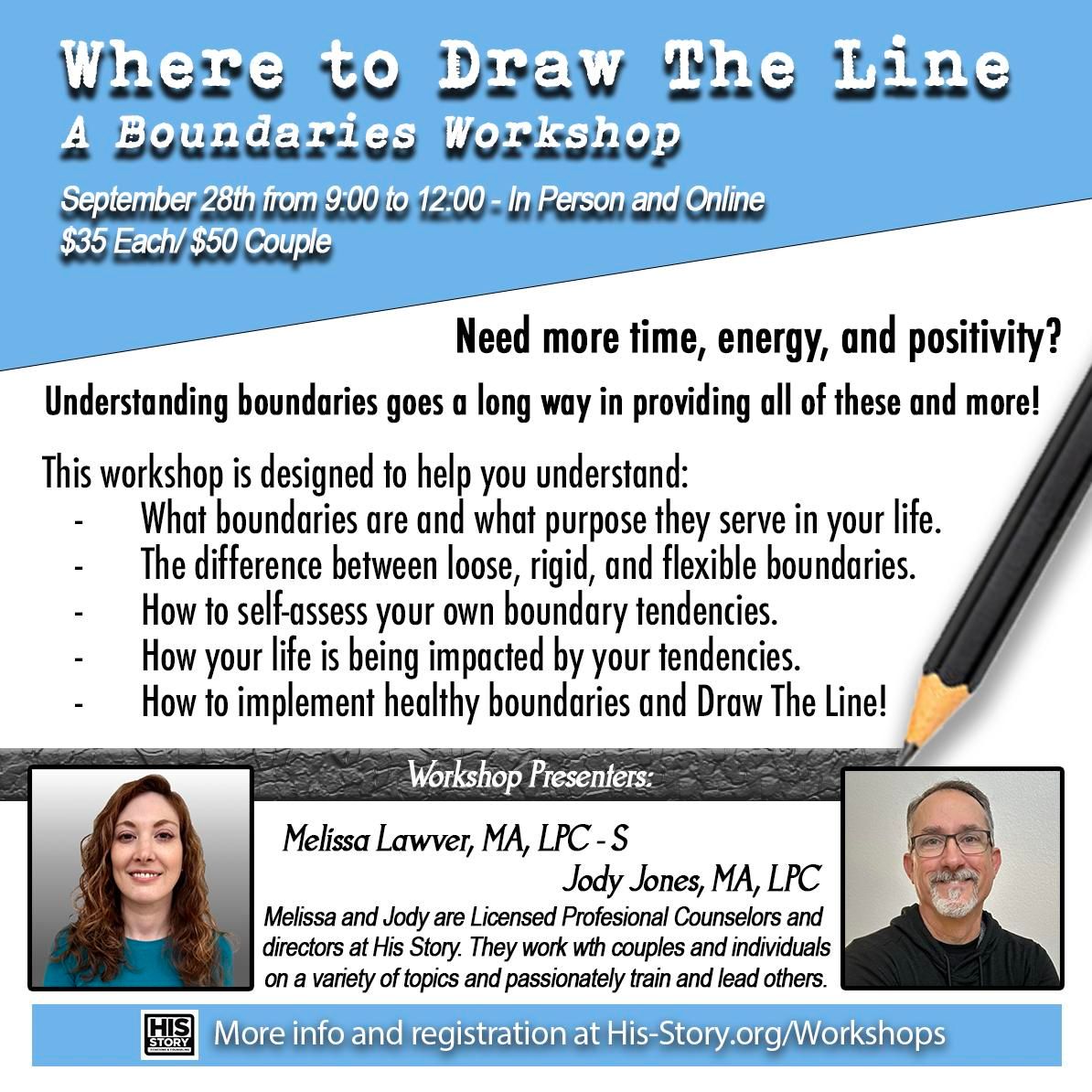 Where to Draw The Line - A Boundaries Workshop