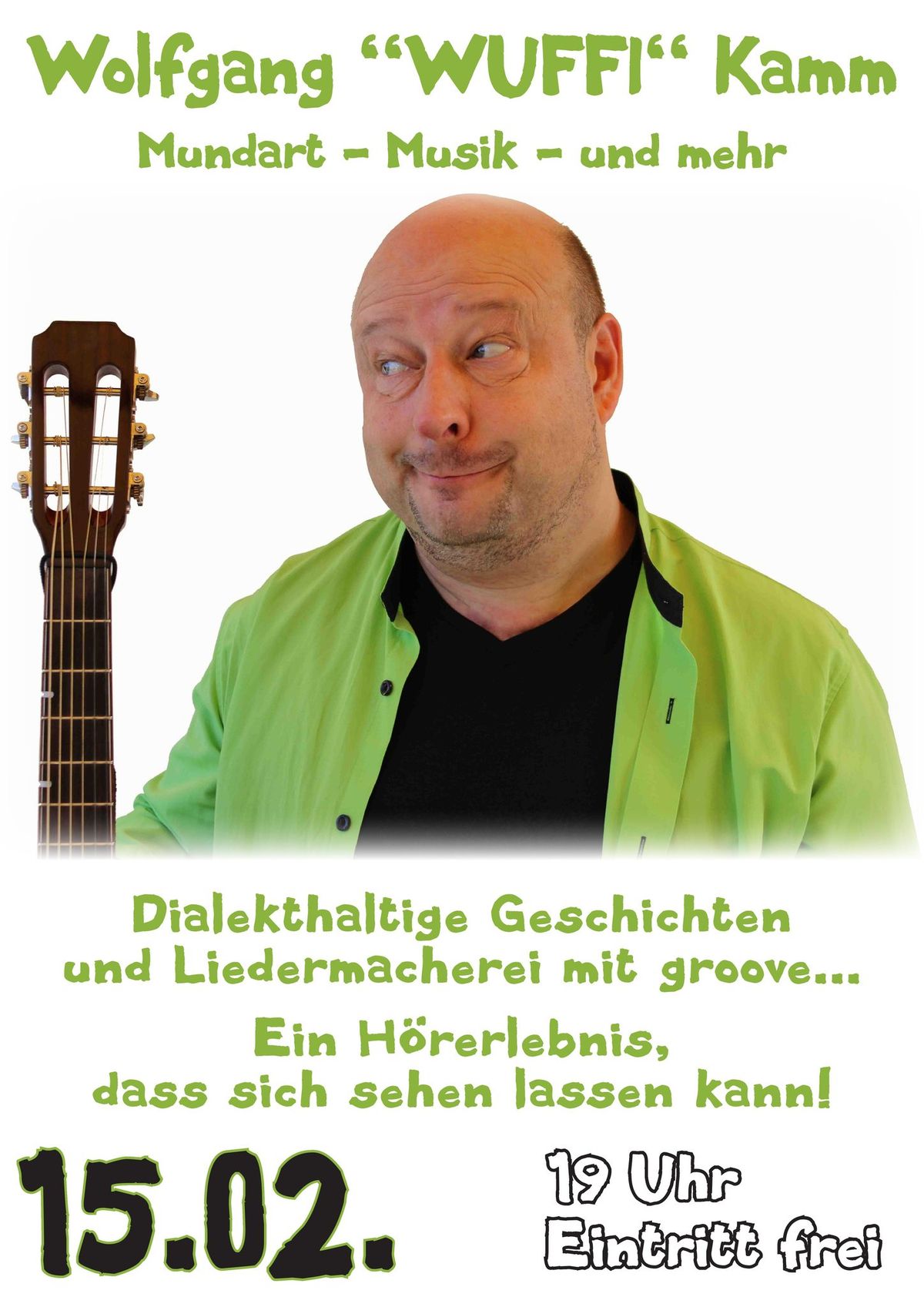 Kulturb\u00fchne mit Wolfgang \u201eWUFFI\u201c Kamm