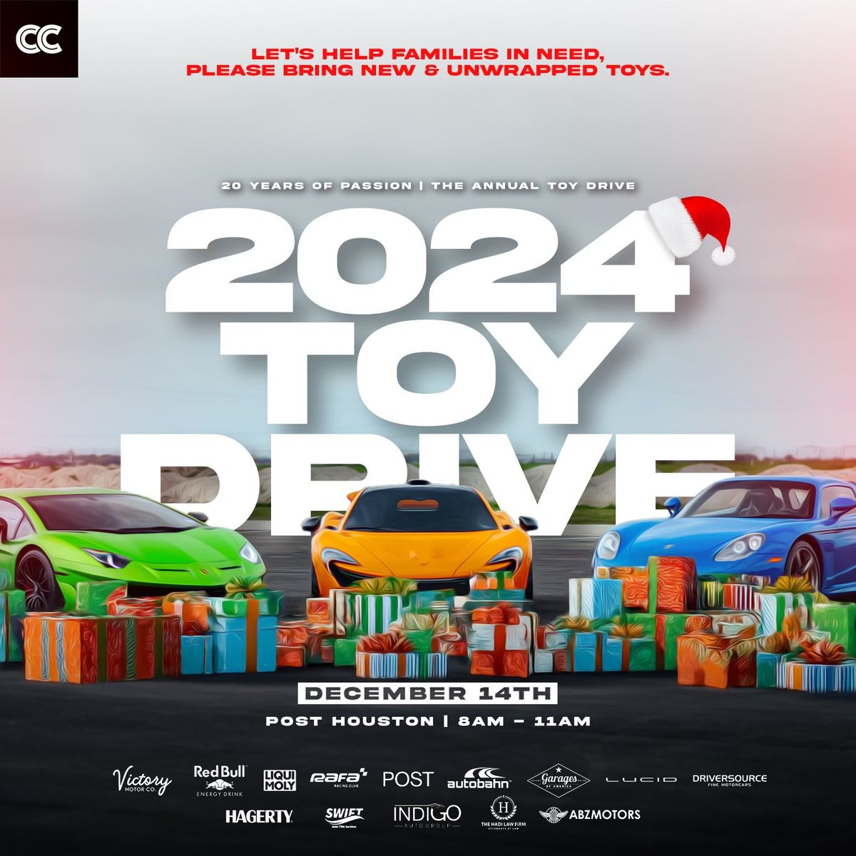 Coffee & Cars Toy Drive 2024 | December 14th