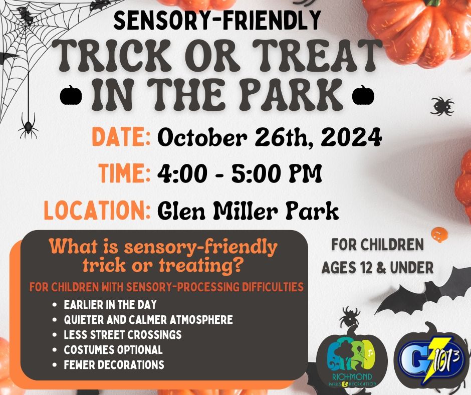 Sensory-Friendly Trick or Treat in the Park