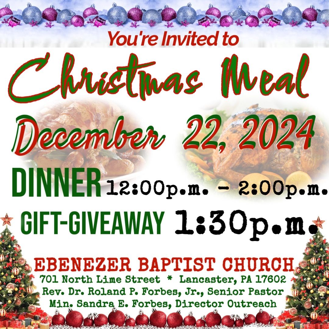 Free Community Christmas Meal