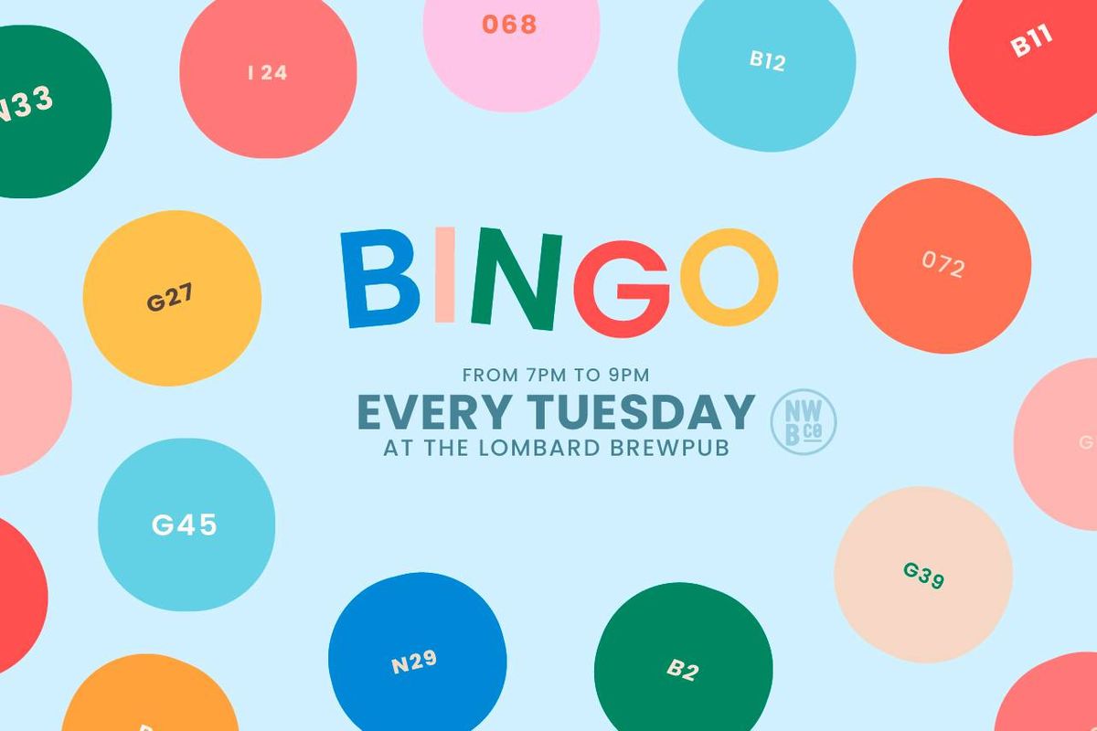 Bingo! at the Lombard Brewpub