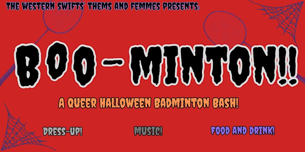 Boo-minton!!