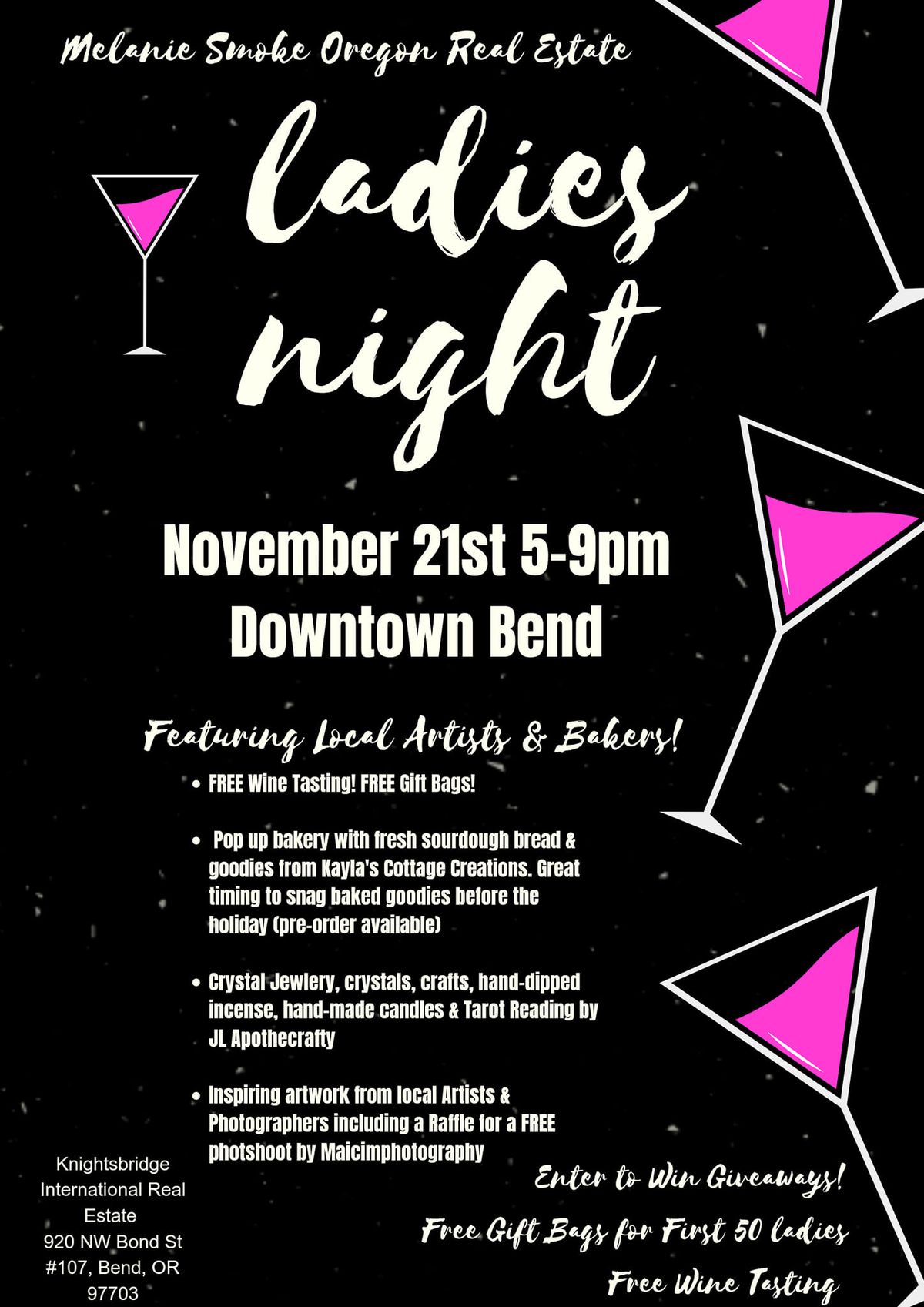 Ladies Night Pop-Up in Downtown Bend