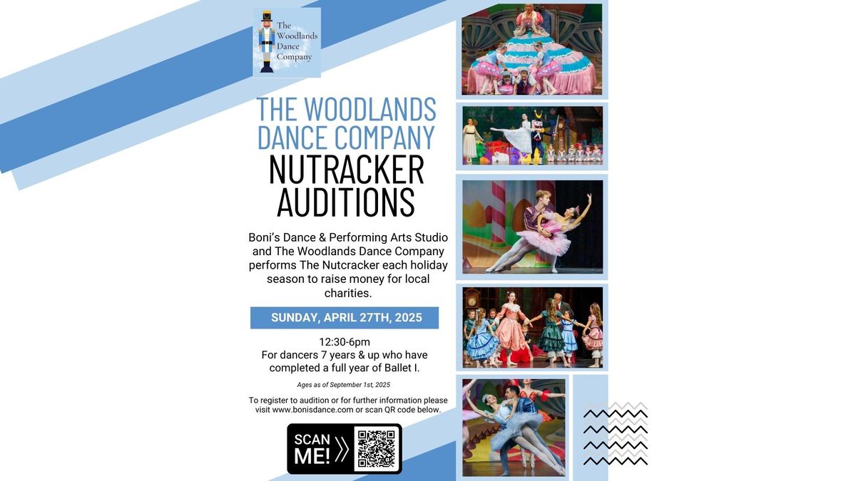 Woodlands Dance Company Nutcracker Auditions 2025