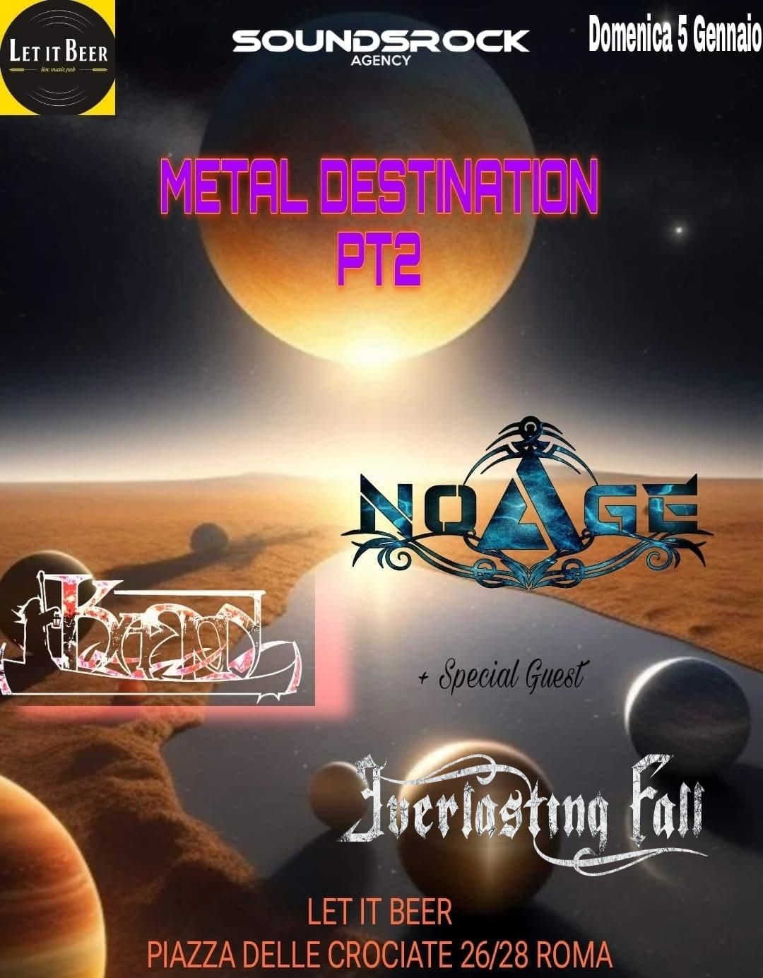 NOAGE - KARON + EVERLASTING FALL @LET IT BEER