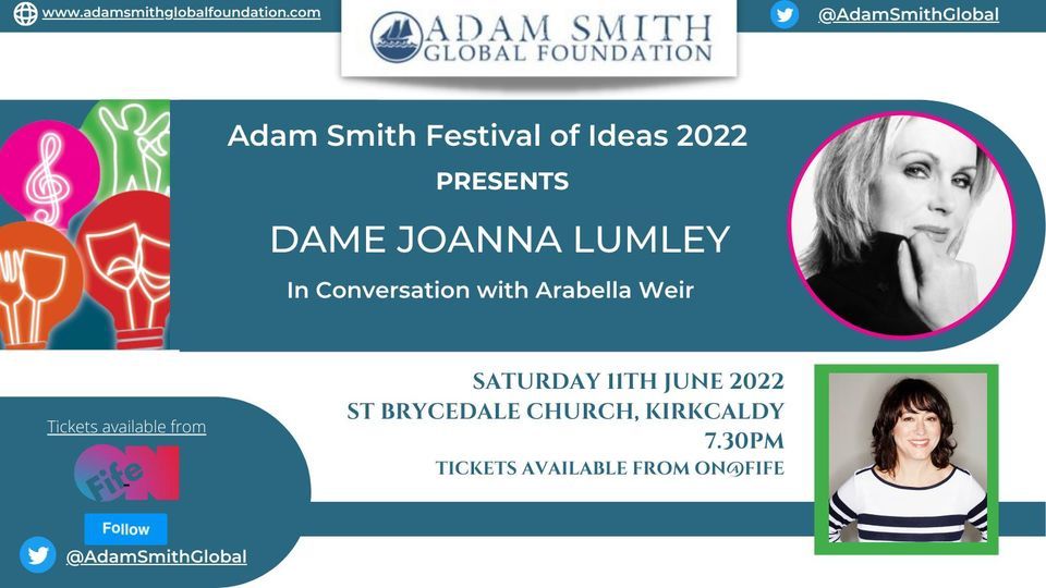 Dame Joanna Lumley in conversation with Arabella Weir