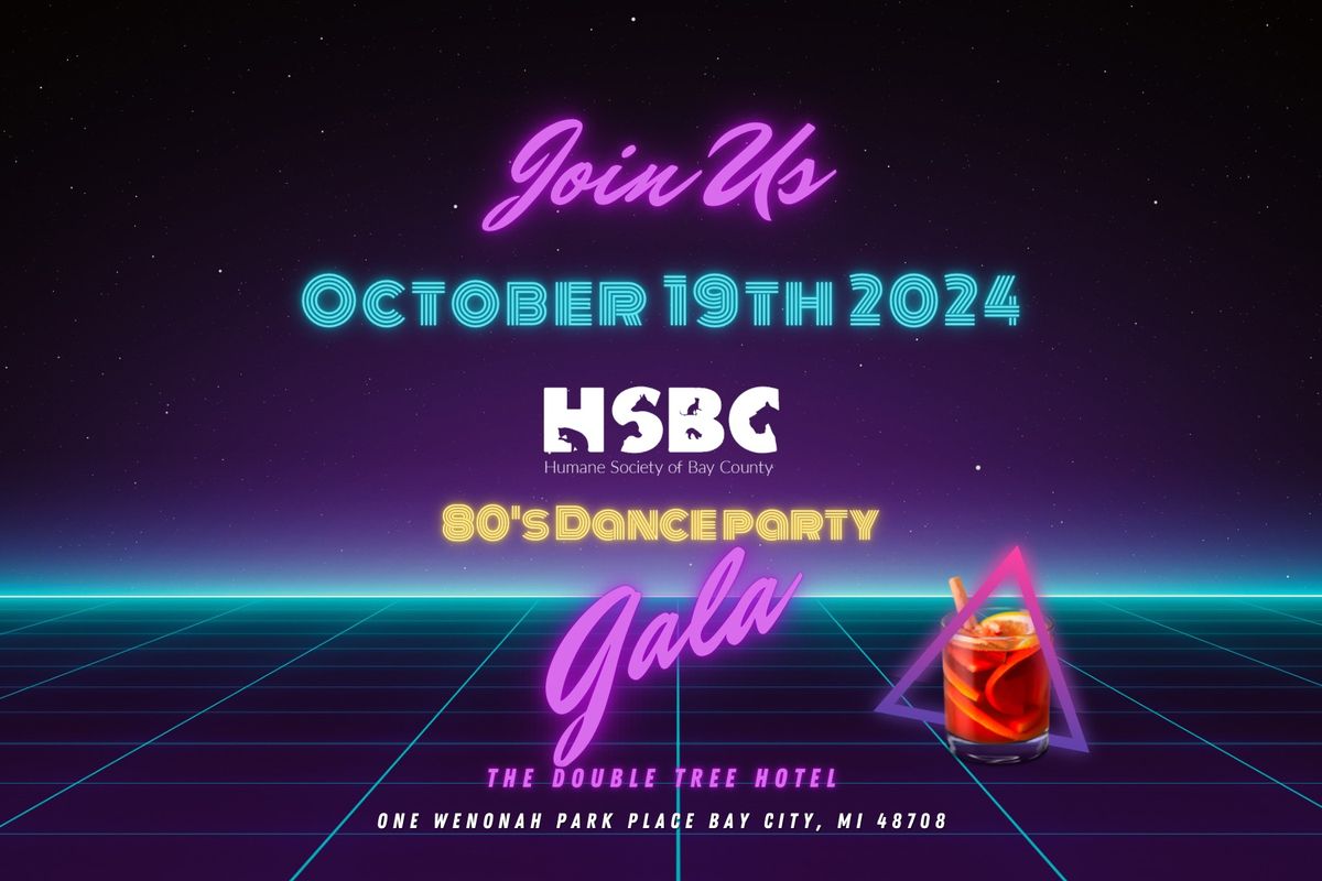 80\u2019s Dance Party Gala