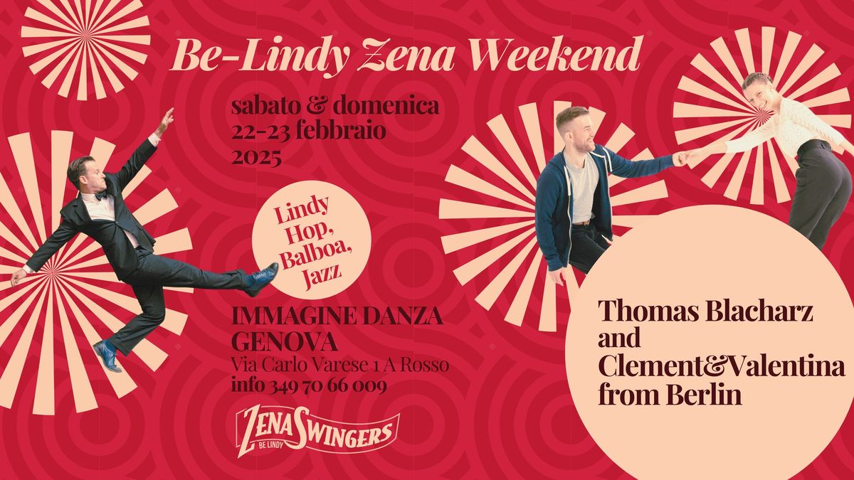 BE-LINDY ZENA WEEKEND! Thomas (FR), Clement & Valentina (DE)