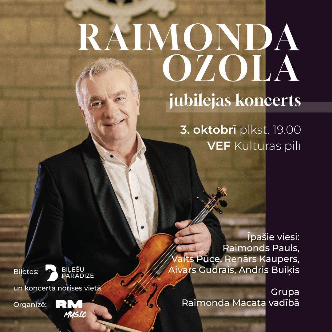 Raimonda Ozola jubilejas koncerts 