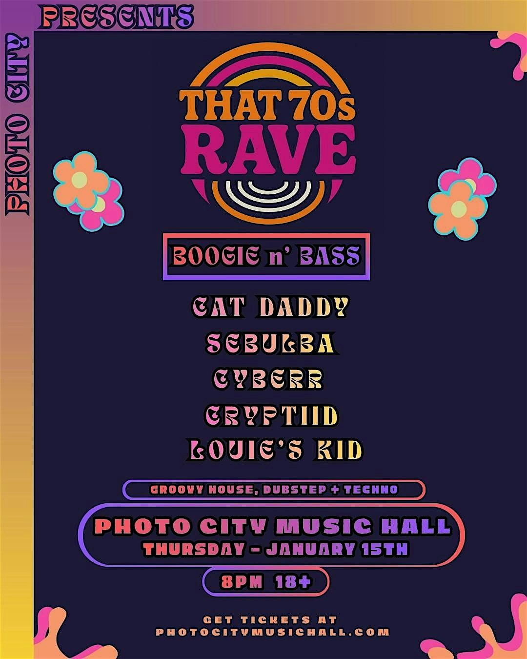 That 70s Rave - Boogie n' Bass - Rochester, NY